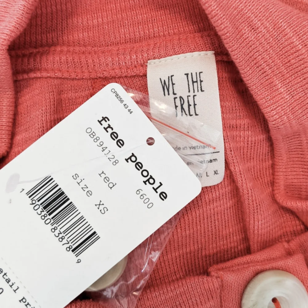 NWT Free People We the Free Don't Forget Me Knit Top